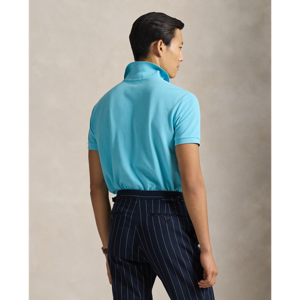 Slim-Fit Poloshirt aus Piqu&eacute; Polo Ralph Lauren in Perfektes T&uuml;rkis 5