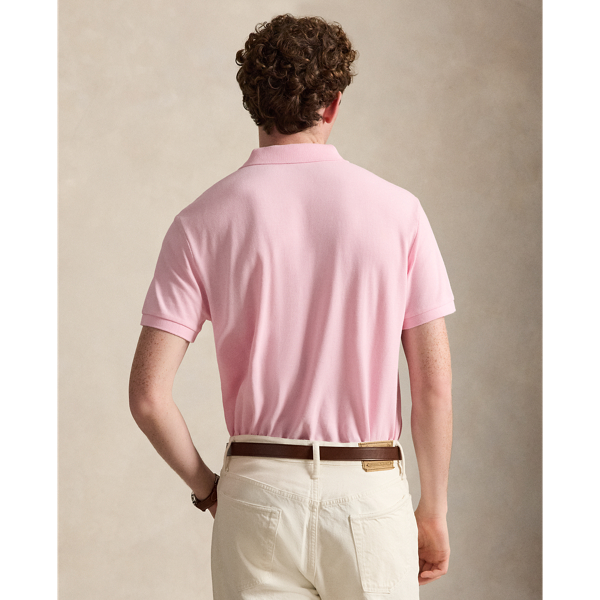Polo en coton piqu&eacute; Slim Fit Polo Ralph Lauren en Rose baignade 5