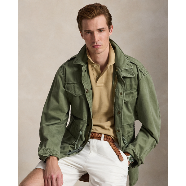 Slim fit mesh Polo-shirt Polo Ralph Lauren in Vintage khaki 7