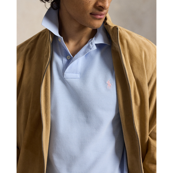 Slim-Fit Poloshirt aus Piqu&eacute; Polo Ralph Lauren in Kieselsteinblau 6