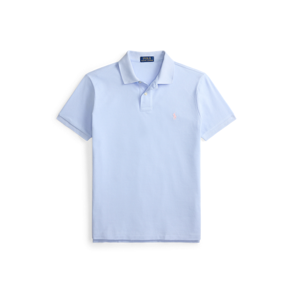 Slim-Fit Poloshirt aus Piqu&eacute; Polo Ralph Lauren in Kieselsteinblau 2