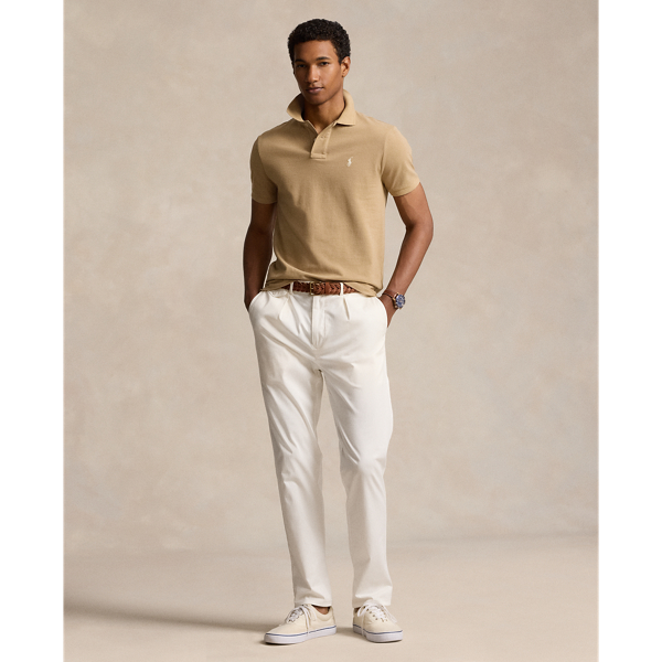 Polo en coton piqu&eacute; coupe classique Polo Ralph Lauren en Caf&eacute; au lait 4