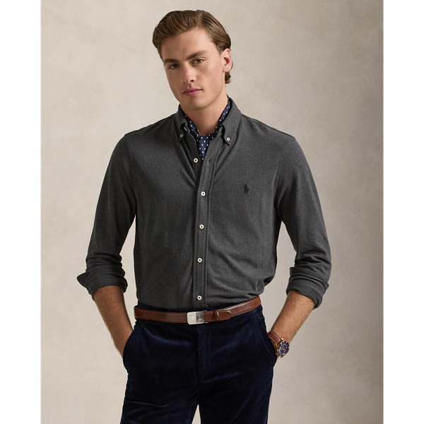 Featherweight Mesh Shirt for Men Ralph Lauren UK