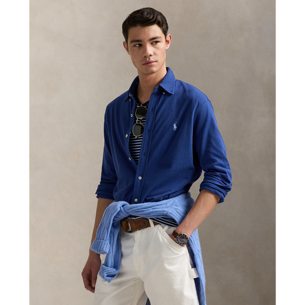 Annapolis Blue Featherweight Piqué-Hemd Polo Ralph Lauren 1