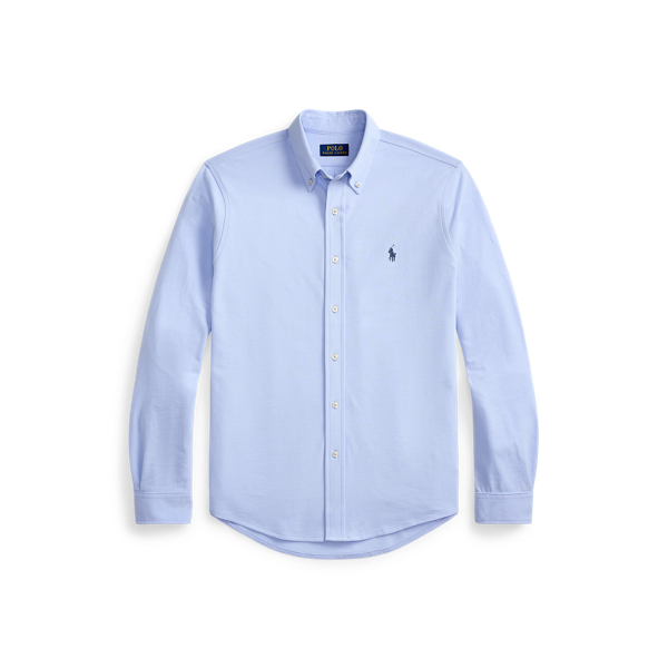 Pebble Blue Featherweight Mesh Shirt Polo Ralph Lauren 2