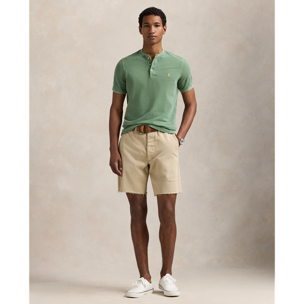 Fatigue Featherweight Mesh Henley Polo Ralph Lauren 4