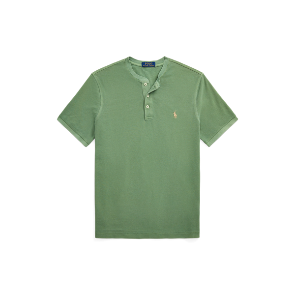 Fatigue Featherweight Mesh Henley Polo Ralph Lauren 2