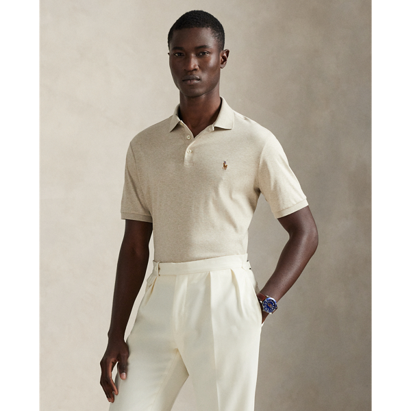 Men's Tan Polo Ralph Lauren Polo Shirts | Ralph Lauren