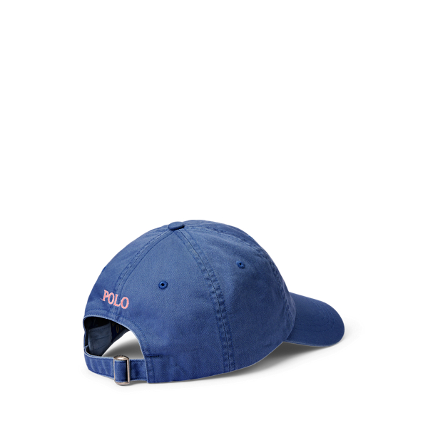 Clancy Blue The Iconic Cotton Chino Ball Cap Polo Ralph Lauren for fall 2