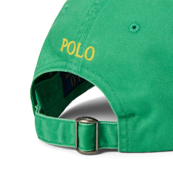 Golf Green Cotton Chino Baseball Cap Polo Ralph Lauren 3