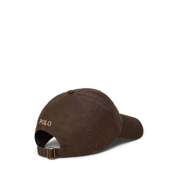 ★★POLO RALPH LAUREN★★ Cotton Chino Baseball Cap Brown MA Polo Ralph Lauren Classic Cotton Chino Sports Cap | Dillard's