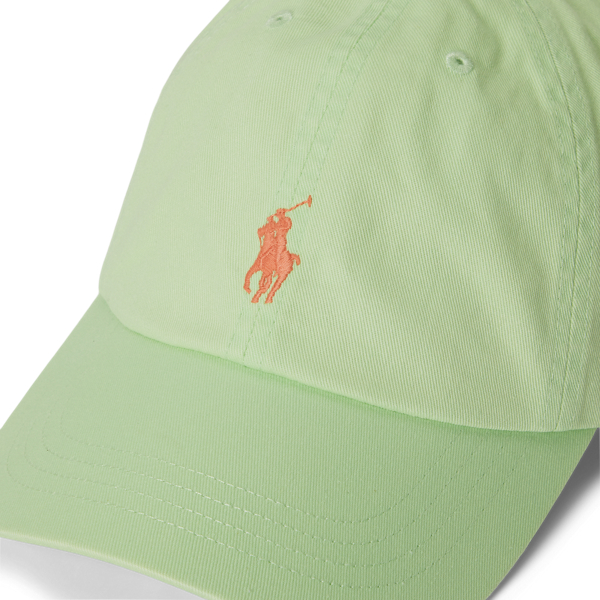 Cruise Lime The Iconic Cotton Chino Ball Cap Polo Ralph Lauren 3