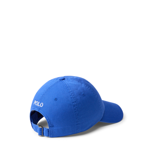New Iris Blue W/white Pp The Iconic Cotton Chino Ball Cap Polo Ralph Lauren 2