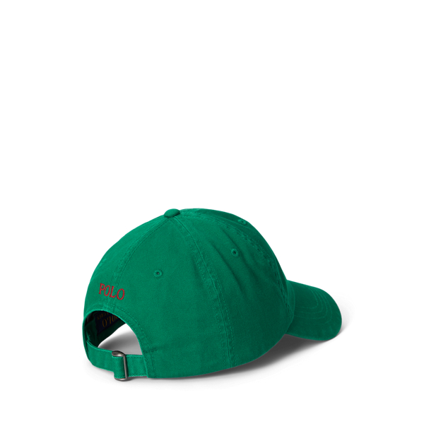 Erin Green The Iconic Cotton Chino Ball Cap Polo Ralph Lauren for fall 2