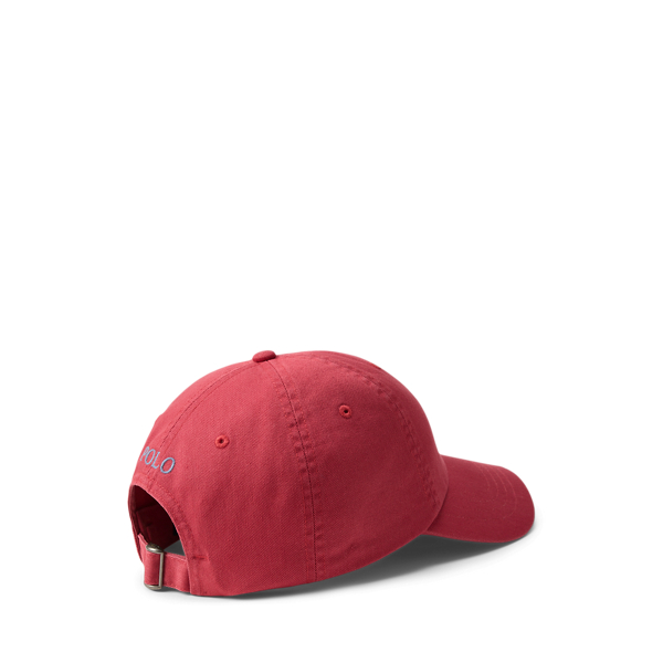 Polo Ralph Lauren 아이코닉 코튼 치노 볼 캡 낸터킷 레드 2