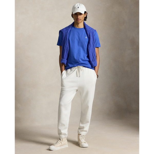 New Iris Blue Classic Fit Jersey Crewneck T-Shirt Polo Ralph Lauren 4