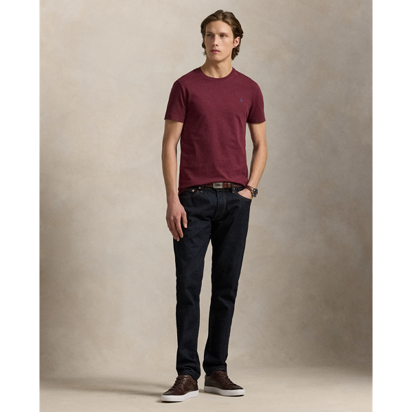 Custom Slim Fit Jersey Crewneck T-Shirt
