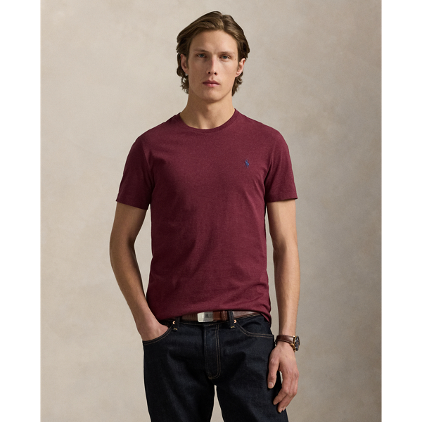 Custom Slim Fit Jersey Crewneck T-Shirt