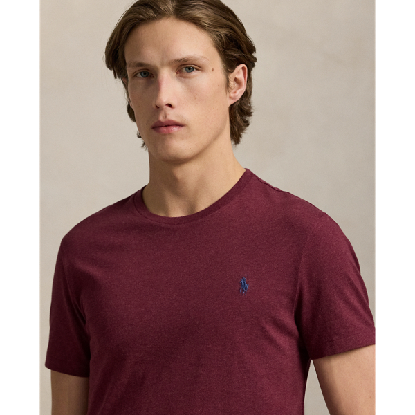 Custom Slim Fit Jersey Crewneck T-Shirt