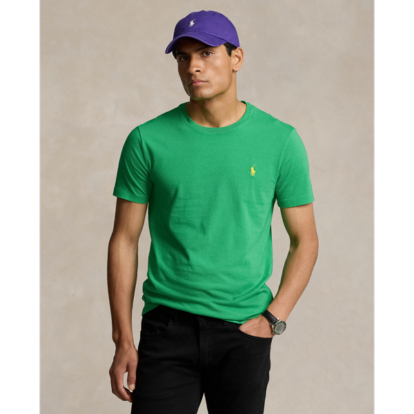 Men s Green Designer T Shirts Ralph Lauren MD
