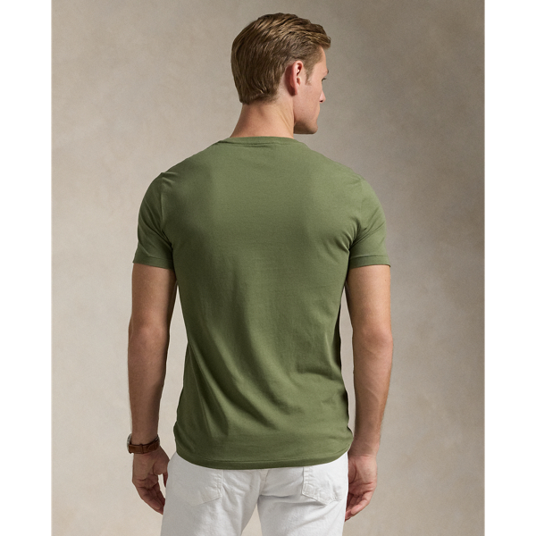 Custom-Slim-Fit Jersey-T-Shirt Polo Ralph Lauren in Gartenpfad 5