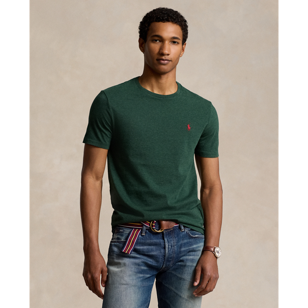 Men s Green Designer T Shirts Ralph Lauren PK