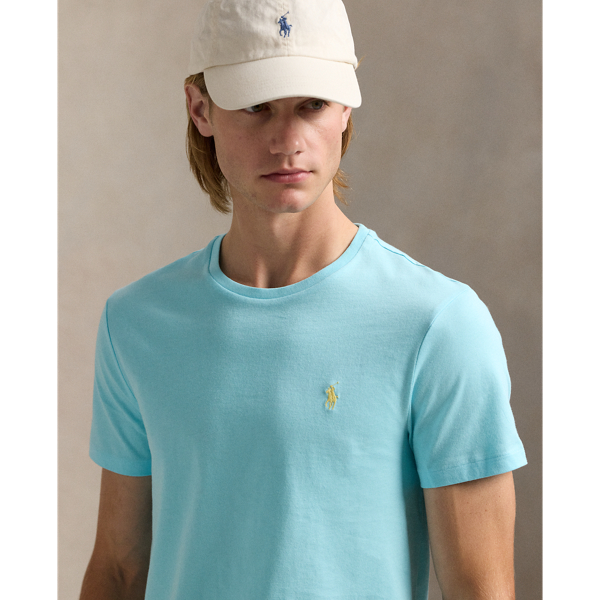 Custom Slim Fit Jersey Crewneck T-Shirt