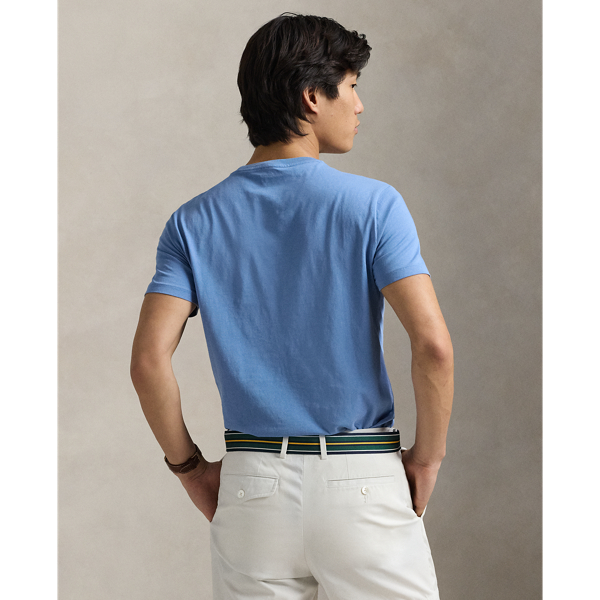 Custom Slim Fit Jersey Crewneck T-Shirt