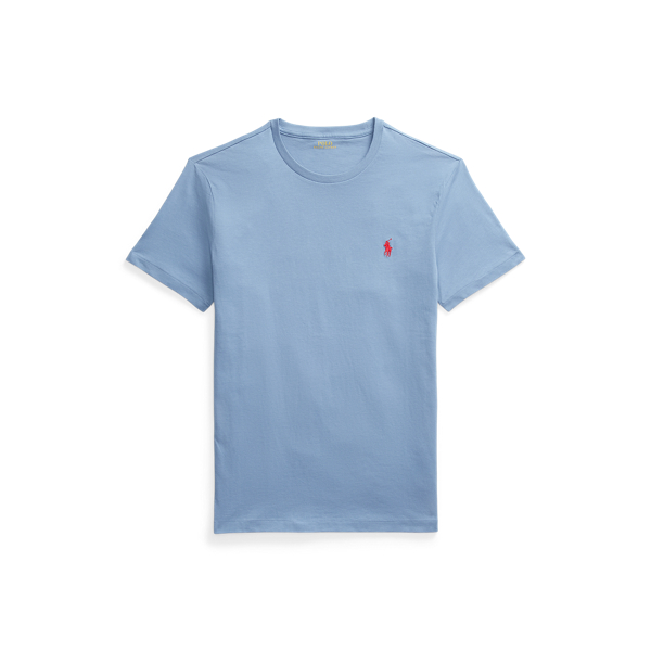Custom Slim Fit Jersey Crewneck T-Shirt