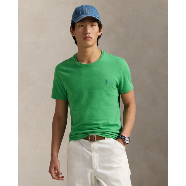 T-shirt à col rond Custom Slim Fit