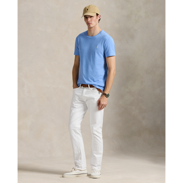 Bristol Blue Custom Slim Fit Jersey Crewneck T-Shirt Polo Ralph Lauren 4