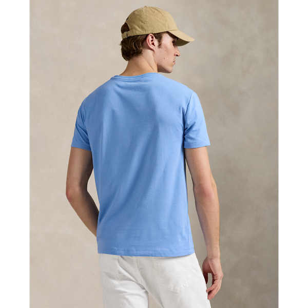 Bristol Blue Custom Slim Fit Jersey Crewneck T-Shirt Polo Ralph Lauren 5
