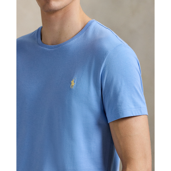 Bristol Blue Custom Slim Fit Jersey Crewneck T-Shirt Polo Ralph Lauren 6