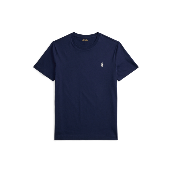 Newport Navy Custom Slim Fit Jersey Crewneck T-Shirt Polo Ralph Lauren 2
