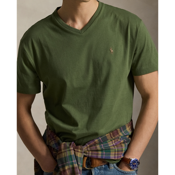Classic Fit Jersey V-Neck T-Shirt