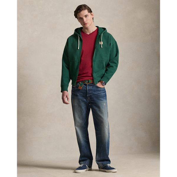 Heritage Red Classic Fit Jersey V-Neck T-Shirt Polo Ralph Lauren 4