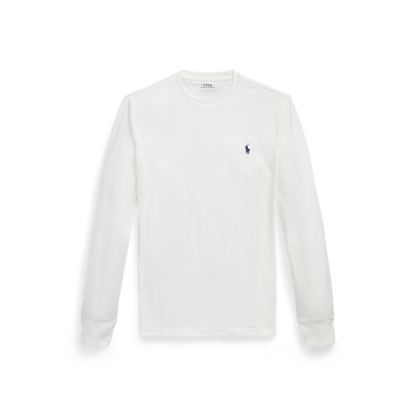 T-shirt Custom Slim Fit en jersey Polo Ralph Lauren en Blanc 1