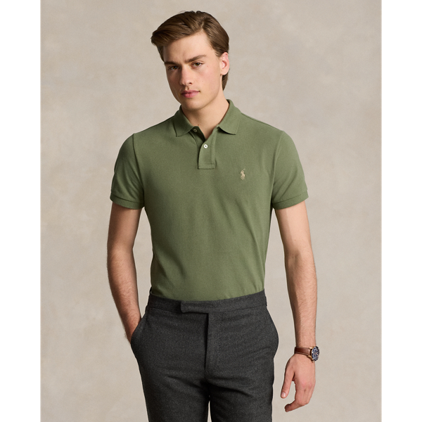 Olive green ralph lauren shirt best sale