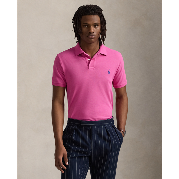 Men s Pink Polo Shirts Ralph Lauren SI