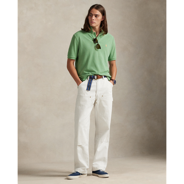 Le polo iconique en coton piqu&eacute; Polo Ralph Lauren en Vert outback 4