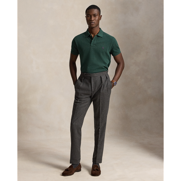 Das legend&auml;re Piqu&eacute;-Poloshirt Polo Ralph Lauren in Schottische Kiefer mel. 4