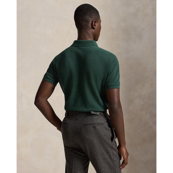 Das legend&auml;re Piqu&eacute;-Poloshirt Polo Ralph Lauren in Schottische Kiefer mel. 5
