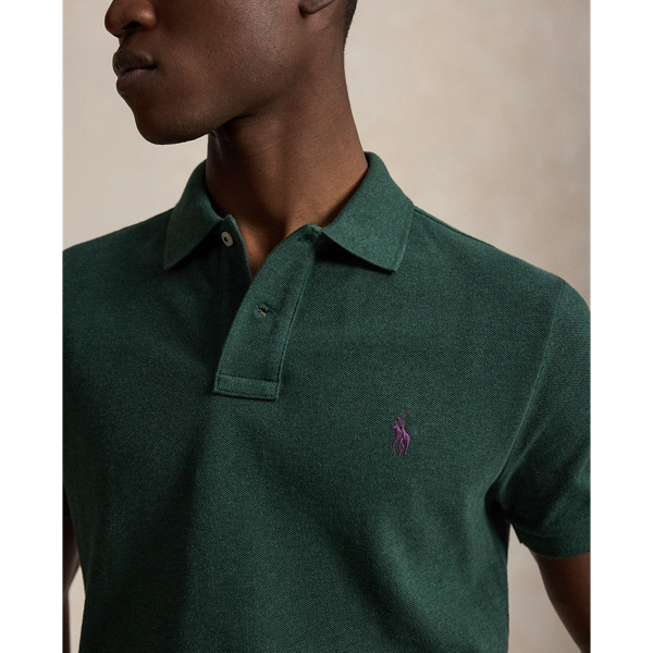 Das legend&auml;re Piqu&eacute;-Poloshirt Polo Ralph Lauren in Schottische Kiefer mel. 6