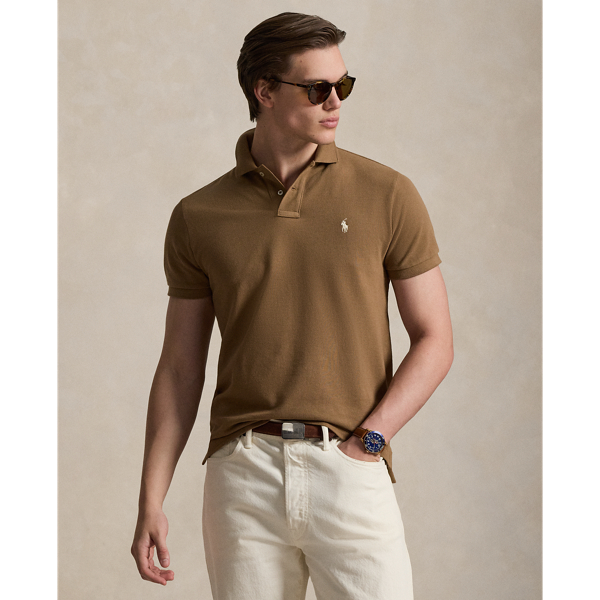 Men's Brown Classic Fit Polo Shirts | Ralph Lauren