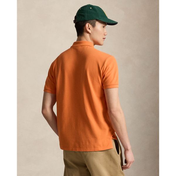 Le polo iconique en coton piqu&eacute; Polo Ralph Lauren en Orange Kona 5