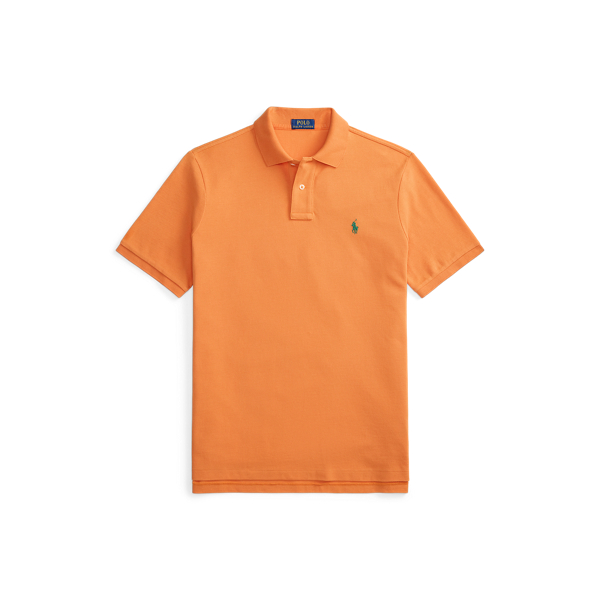 Le polo iconique en coton piqu&eacute; Polo Ralph Lauren en Orange Kona 2
