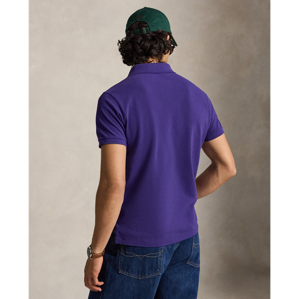 Polo Custom Slim Fit iconique en piqu&eacute; Polo Ralph Lauren en Violet m&eacute;di&eacute;val 5