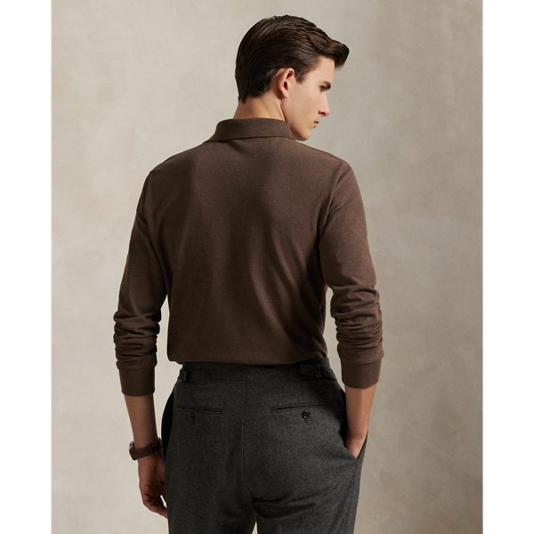 Classic Fit Mesh Polo Shirt
