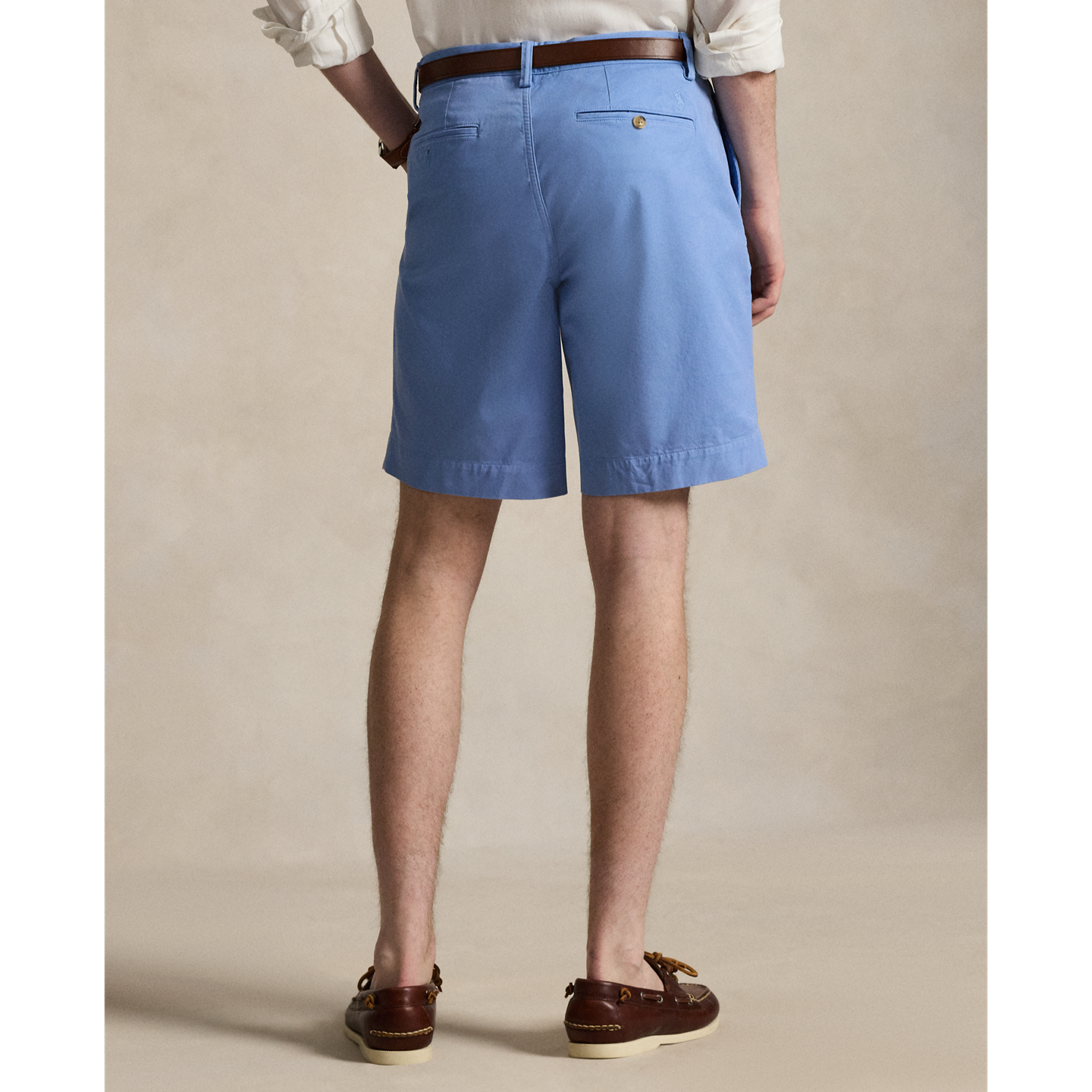 Шорты Ralph Lauren 9-Inch Bedford Classic Fit Chino, цвет: Синий — фото 2
