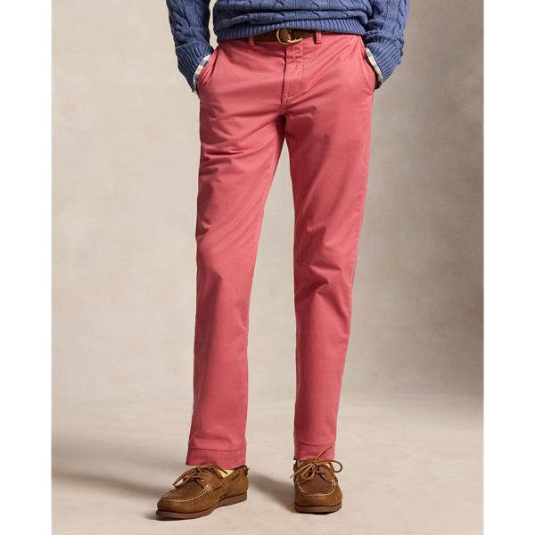 Pantaloni Bedford stretch Straight-Fit